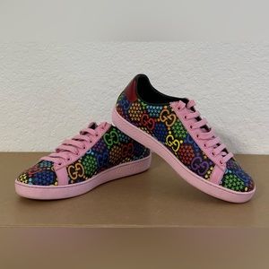 Gucci Ace limited edition, Psychedelic print.
